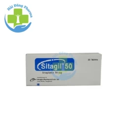 Sitagil 50 - Hộp 3 vỉ x 10 viên